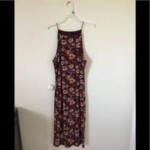 High Neck Multicoloured Dress